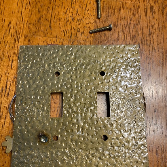 Rustic, cowboy boot switch plate cover. For two light switches. - Picture 6 of 9